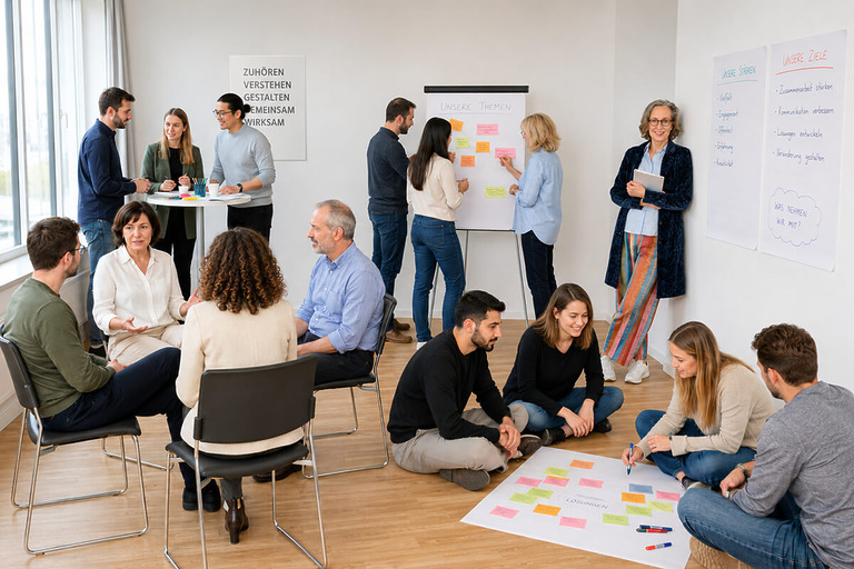 Zusammenarbeit im Team – Warum gute Zusammenarbeit nicht von alleine entsteht